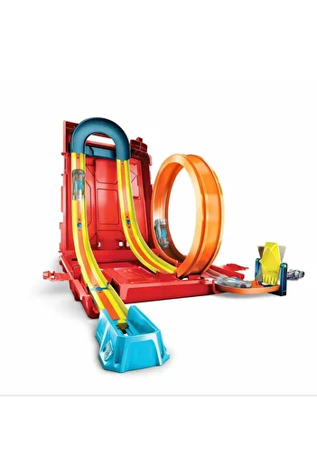 HOT WHEELS Σετ δοχείων βενζίνης και ακροβατικών Unlimited Track Builder - Hdx78