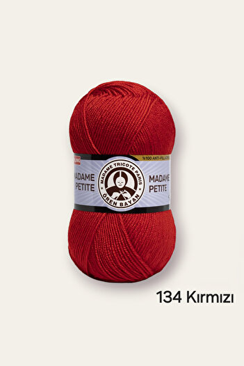 Ören Bayan Madame Petite Anti-Pilling El Örgü İpi, (100 Gr. 250 Mt. %100 Akrilik) Hırka, Kazak, Şal, Örgü İpi