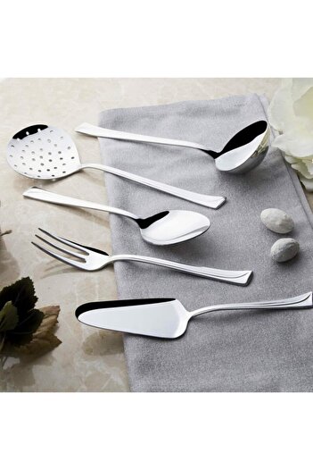 Nehir Maxi Satin 5 Piece Service Set