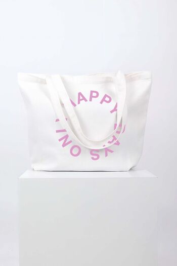 Coredra Happy Days Only - Canvas Tote Bag