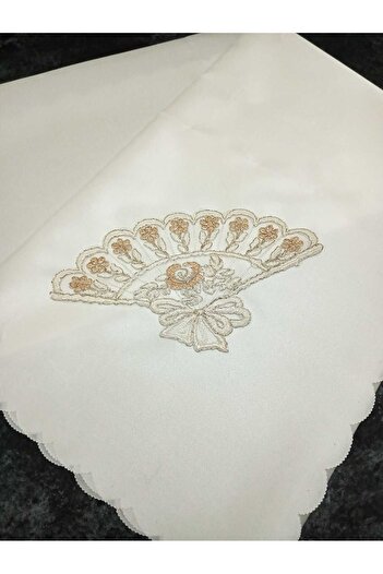 Çt Çeyizci Tekstil French Lace Bridal and Engagement Bundle - Cappuccino Design