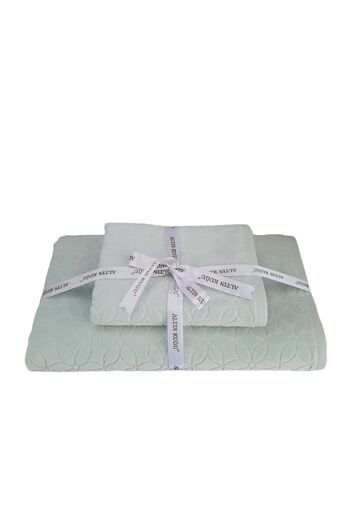 Özdilek Набір рушників Daisy Mint - 70x140 см + 50x80 см