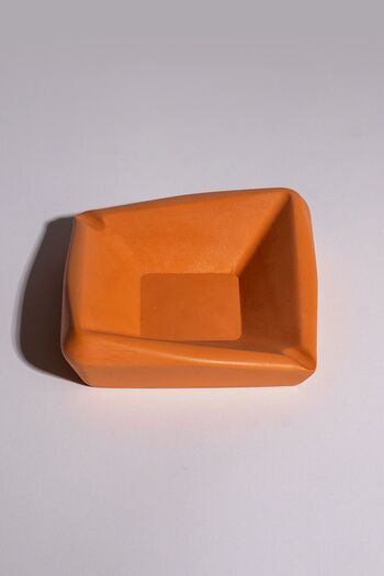 TABART Orange Mini Decorative Concrete Ashtray