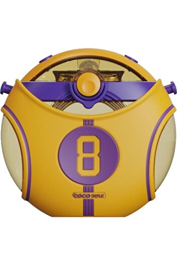 Vagon Coco Smile Vagonlife - Yellow 630 ml Straw Basketball Tritan Flask CS 00008