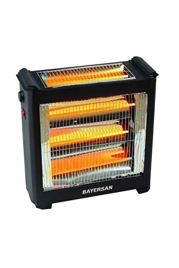 BAYERSAN 3003 Şömine Tipi Isıtıcı Soba 4 Çubuklu Quartz Isıtıcı 2400w Uc3003