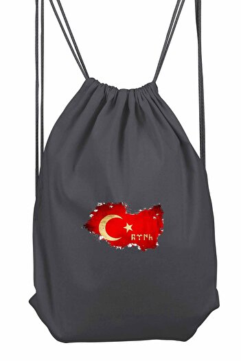 herotasarım Спортивний рюкзак - Турецький прапор, модель bll4963