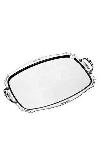 Özkent K-642 Poppy Large Size Tea Serving Presentation Tray