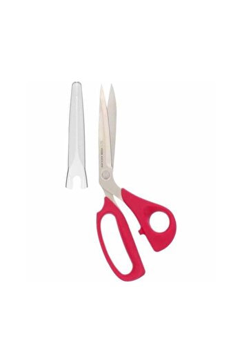Kai V-5230 Pink Plastic Handle Fabric Cutting Scissors with Case 23cm