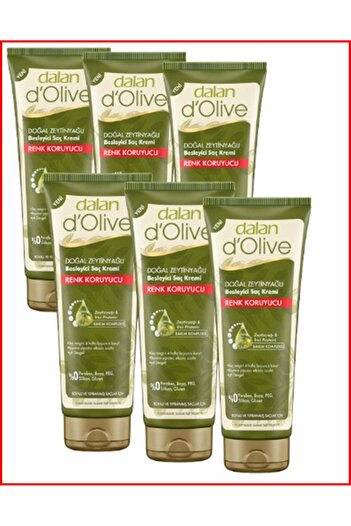 Dalan D'Olive Color Protective Dyed Hair Conditioner 200ml 6 Pieces