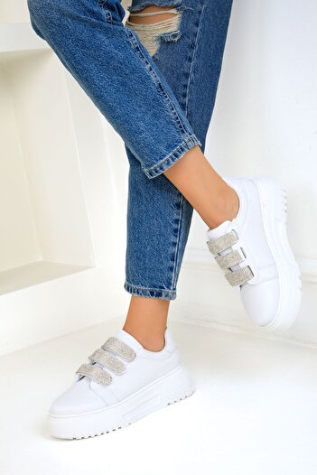 SOHO 19462 Model White Women's Sneakers