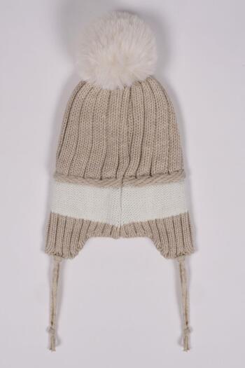zepkids Teddy Bear Stone Colored Beret