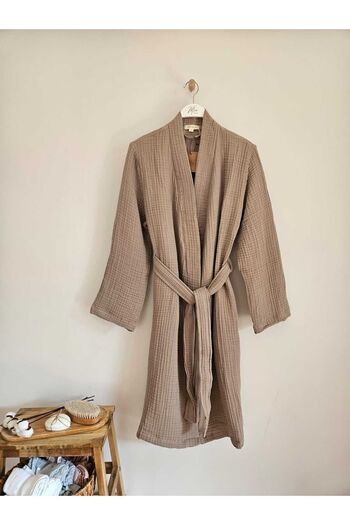 Mia HoMe&Baby 4 Layer Muslin kimono - Bathrobe and Dressing Gown Model
