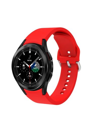 ÜNİCELL Curved Design Silicone Band Compatible with Samsung Galaxy Watch 4 5 Pro 6 40 42 43 44 45 46 47 Mm