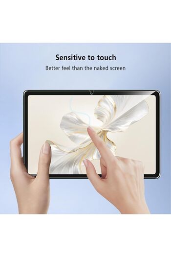 TEKNETSTORE Honor Pad 9 12.1 Inch Tablet Compatible Nano Unbreakable Screen Protector Transparent Glass Protector Fully Compatible