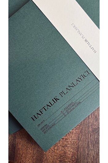 Fark Tanıtım A4 Desktop Undated 24 Sheets Planner with cover