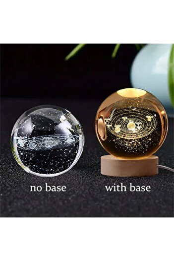 BŞK VİRGO Kristal Küre Gece Lambası