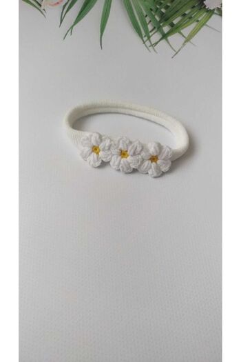 Kadın Girişimciler Atölyesi Daisy Bandana - VE 2-piece Snap Buckle Set