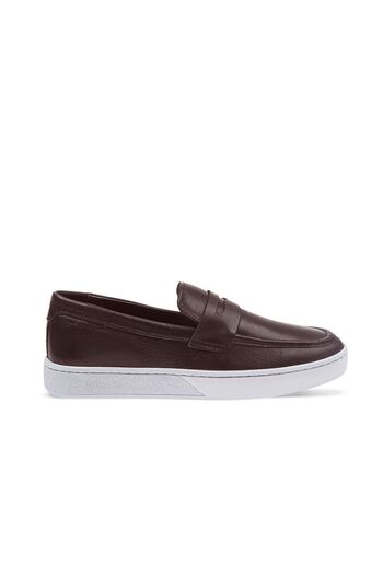 Vantaggio Ravenna Brown Men's Loafer - 100% Genuine Leather