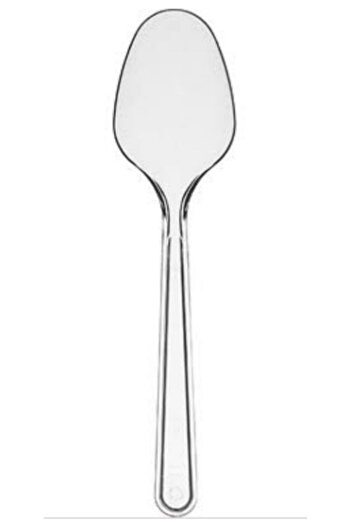 PLASTİKAP Hard Plastic Spoons 25 Pieces