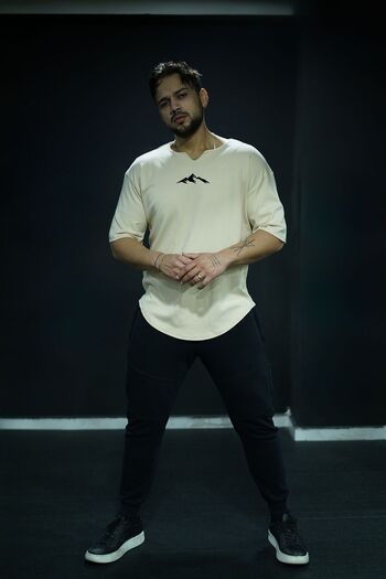 Oxlade ΟΞΛΑΔ ®   - Ανδρικό μπλουζάκι Oversize, Elite ύφασμα 100% βαμβάκι, The Mountain