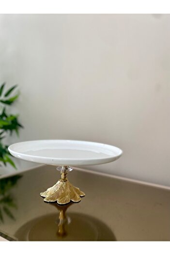 Sillage Home Luxury Standing Presentation Plate 26 cm, Standing Serving, Cake Cake Presentation