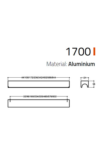 System MODERN KULP 32 MM - MAT ALTIN RENK - SSY1700 0032 BB