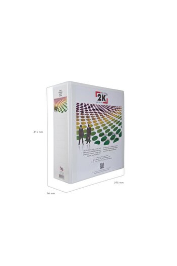 2K Paperwork Presentation Promotion Firm Folder A4 Pvc 9 cm 2 Ring 650 Sheets Capacity Ring Binder File 28X32