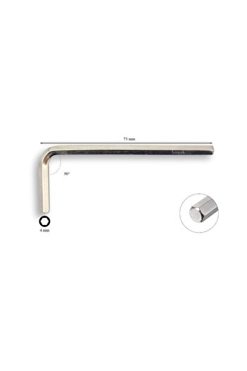CETA FORM ALYAN 4 Mm L Short Allen Key - L/4