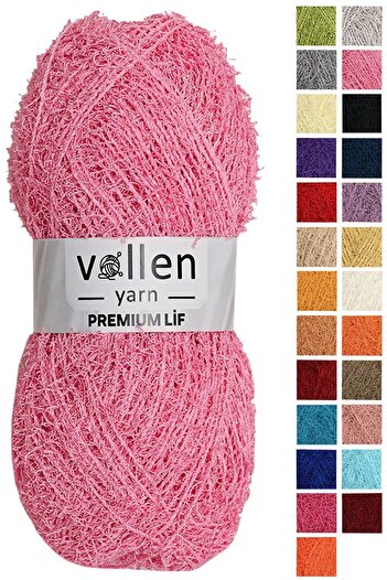 vollen yarn 5 Adet Premium Sert Banyo lif Ipi, saçaklı Ip, el örgü ipi,sert lif Ipi