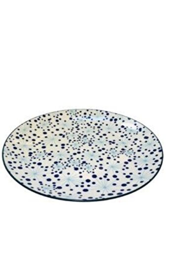 Galeri Kristal Orient Ethnic Porcelain Round Plate 26.5 cm