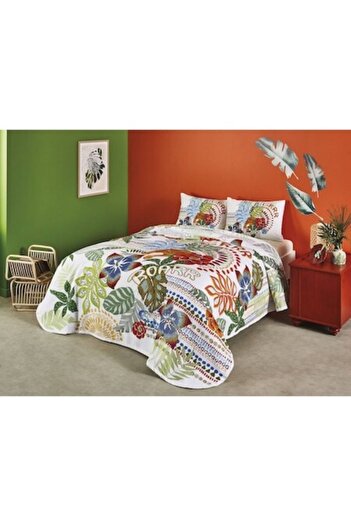 Pamuk Taç Tess Green Single Pique Set Fitted Sheet Taç Young Fashion