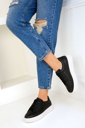 SOHO Women's Sneaker 19469 - Black