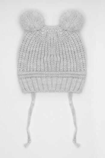 zepkids Striped Gray Color Beret