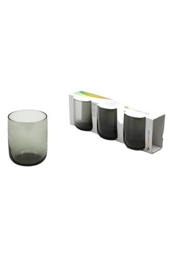 Paşabahçe Iconic Glass 280 Cc Gray Color 3 Pieces