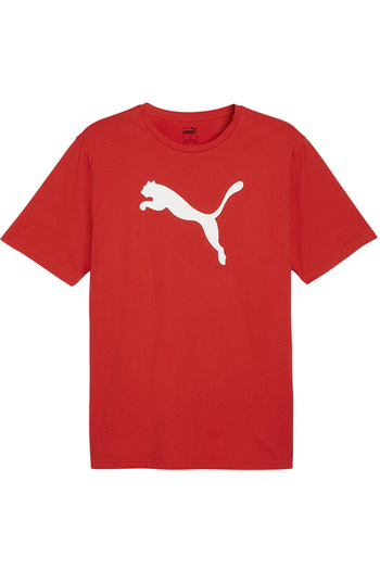 Puma Men's Round Neck Basic CoTTon T-shirt - ShorT Sleeve, Casual