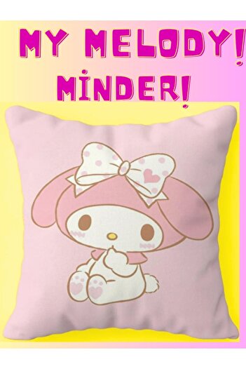 Kollektif My Melody Minder Yastık Hediyelik Pelus  sanrio kuromi hello kitty bts b21 Anime
