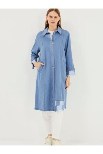 Zühre Lexi Cotton Blue Women's Clothing - 0162