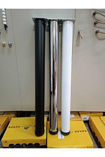 fds metal table leg height 71cm-74cm adjusted mattwhite furniture (1 piece) other colors available in our page