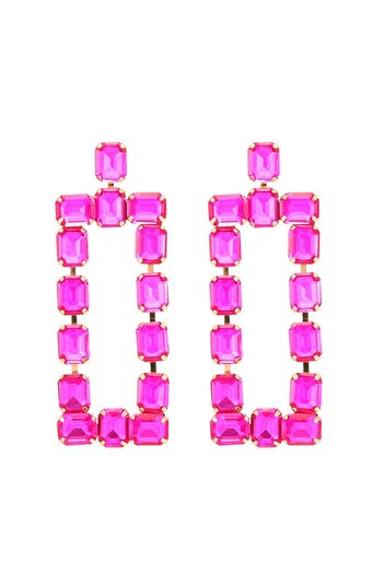 VS ACCESSORY Ztech Rectangular Earring
