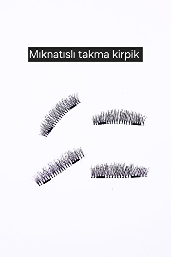 Lesvip's Manyetik Doğal Görünümlü Mıknatıslı Tam Boy Takma Kirpik