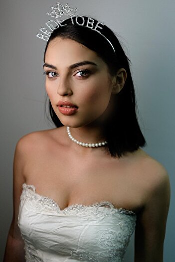 New Obsessions Bride to Be Rhinestone Bachelorette Party Bride Crown Bridal Crown