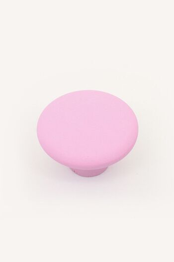 Kulpingo Macaron Series Pink Wooden Children's Room Cabinet and Drawer Handle