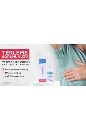 Tereson Terleme Önleyici Solüsyon / Anti-Perspirant Sprey - 8684266577012