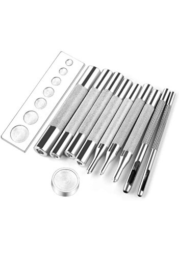 ipekbazaar 9-piece Eyelet and Rivet Lighter Set