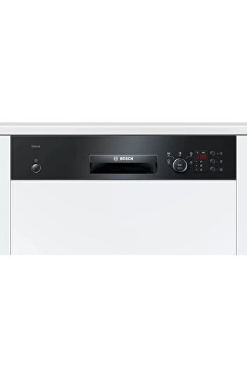 Bosch Serie 2 Yarı Ankastre Bulaşık Makinesi 60 cm Siyah