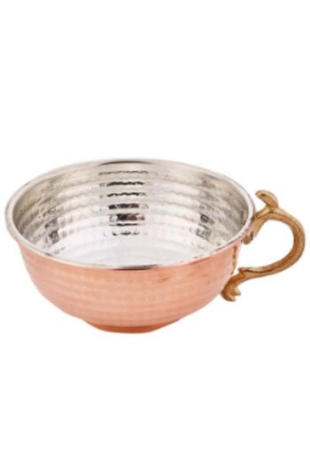Efsoon Organics Tattooed Copper Ayran Cup Spoon