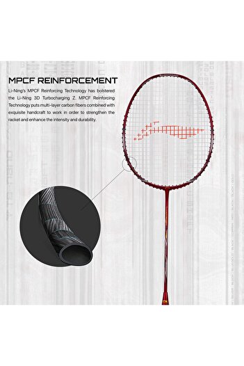 Li-Ning Turbo Charging Z Combat  ( Strung) (Red/Black)