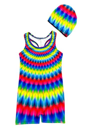 ÖYKÜ KİDS Boneli Swimming Shorts Swimsuit for Girl