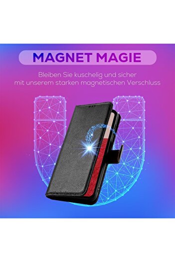 m.tk moveteck Case for Samsung Galaxy A55 360 Full Containers Leather Textured Flip Wallet Stand Cover with Business Card