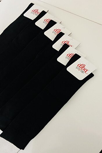 Diba Women's Black Knee Socks 6 Pieces Black